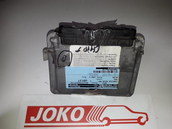 Used Engine management computer Opel Astra G (F08/48) 1.7 DTL Price on request offered by Autodemontage Joko B.V.