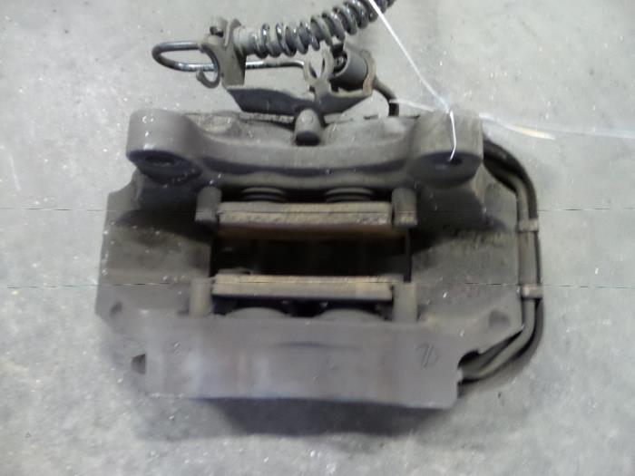 Rear brake calliper, left from a Audi Q7 (4LB) 3.0 TDI V6 24V 2011