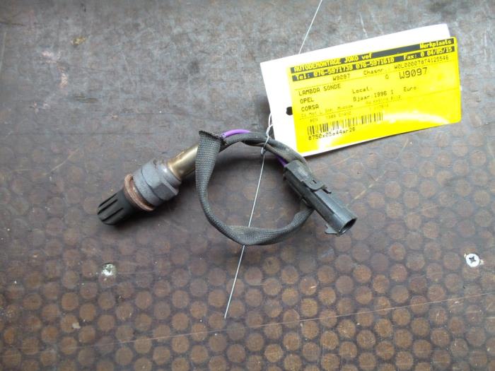 Usagé Sonde lambda Opel Corsa B (73/78/79) 1.4i Swing,Joy,Sport,GLS Prix sur demande proposé par Autodemontage Joko B.V.