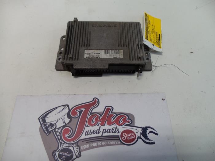 Used Engine management computer Renault Clio II (BB/CB) 1.4 Price on request offered by Autodemontage Joko B.V.