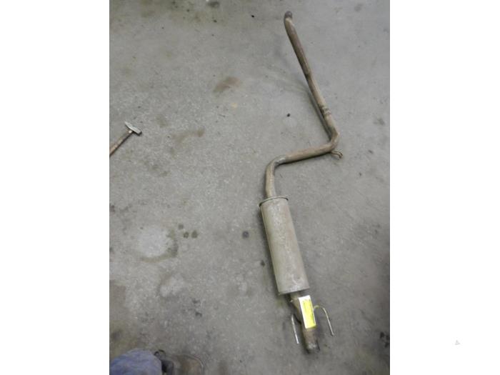 Exhaust middle silencer from a Opel Combo (Corsa B) 1.7 D 1999