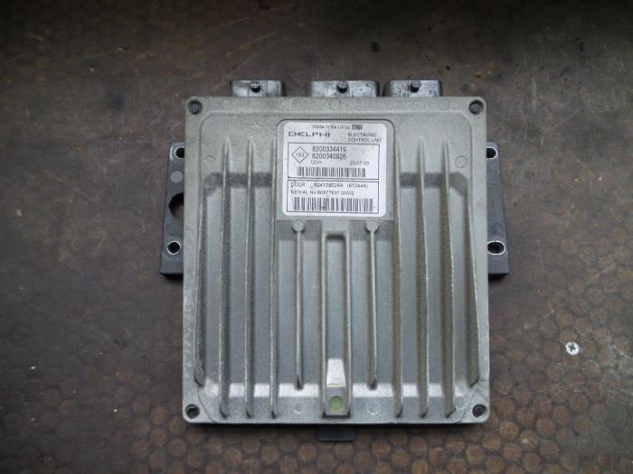 Used Engine management computer Renault Megane II Grandtour (KM) 1.5 dCi 80 Price on request offered by Autodemontage Joko B.V.