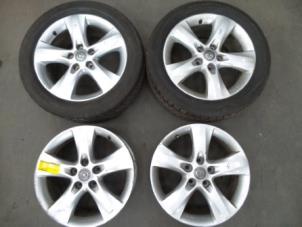 Used Set of sports wheels Opel Astra J (PC6/PD6/PE6/PF6) 1.7 CDTi 16V 110 Price on request offered by Autodemontage Joko B.V.
