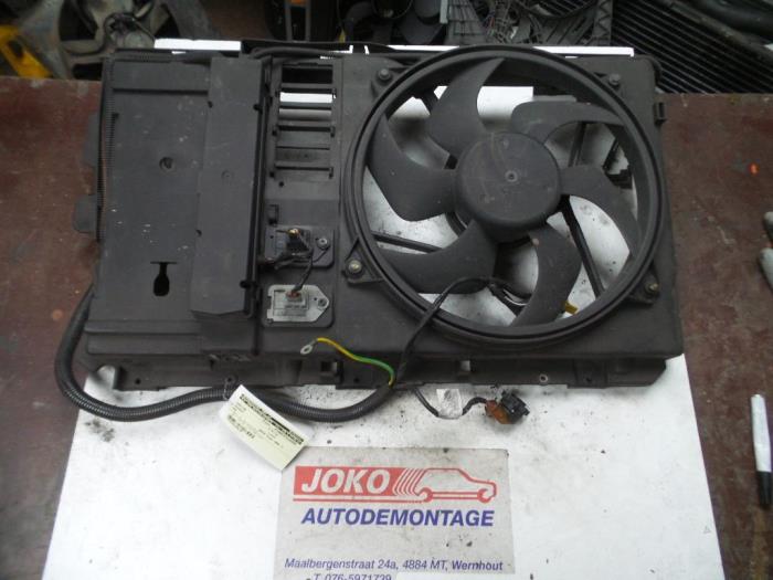 Cooling fans from a Peugeot 406 (8B) 1.8 16V 2000