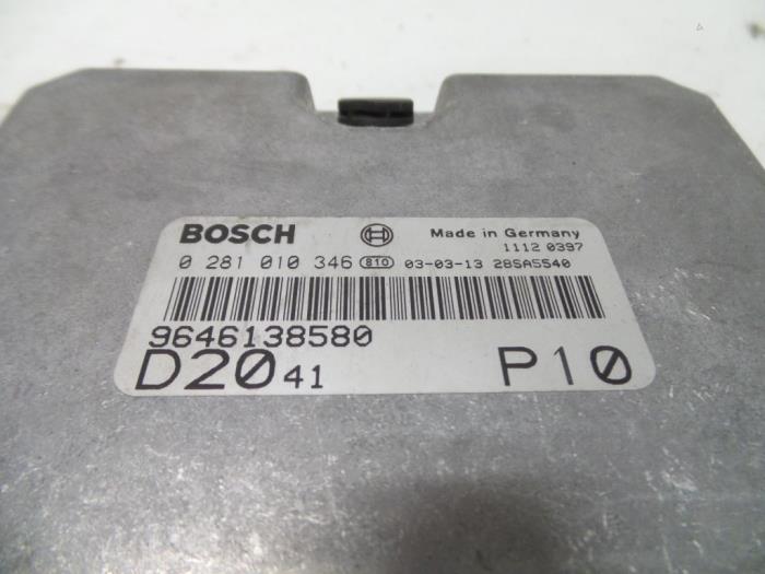 Engine management computer from a Fiat Ducato (243/244/245/247) 2.0 JTD 2003