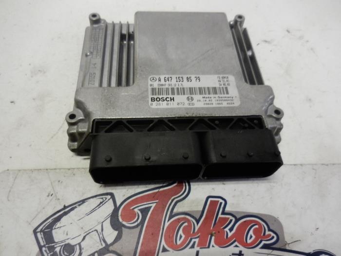 Used Engine management computer Mercedes E (W211) 2.7 E-270 CDI 20V Price on request offered by Autodemontage Joko B.V.