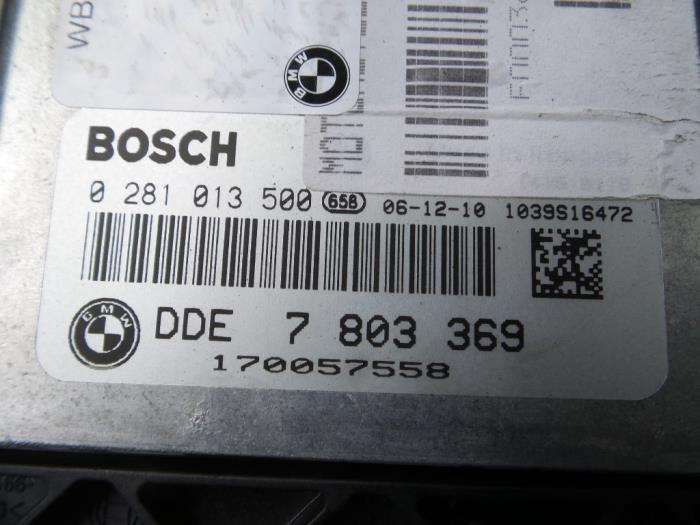 Ordinateur gestion moteur d'un BMW 3 serie (E90) 330d 24V 2007