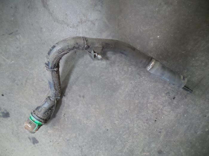 Fuel tank filler pipe from a Peugeot 107 1.0 12V 2007