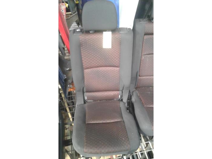 Rear seat from a Toyota Verso 1.8 16V VVT-i 2011