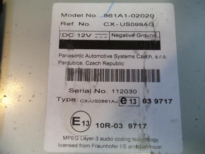Usagé Ordinateur divers Toyota Verso 1.8 16V VVT-i Prix sur demande proposé par Autodemontage Joko B.V.