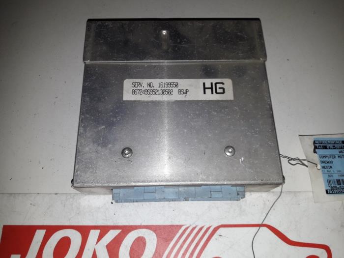 Used Engine management computer Daewoo Nexia 1.5 GLX,GTX 16V Price on request offered by Autodemontage Joko B.V.