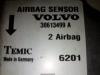 Airbag Module from a Volvo V40 (VW), 1995 / 2004 1.9 D di, Combi/o, Diesel, 1.870cc, 70kW (95pk), FWD, D4192T2, 1999-03 / 2000-07, VW73 2000