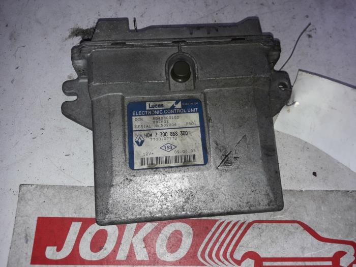 Used Engine management computer Renault Kangoo Price on request offered by Autodemontage Joko B.V.