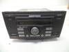 Radio CD player from a Ford Fiesta 5 (JD/JH), 2001 / 2009 1.4 TDCi, Hatchback, Diesel, 1,399cc, 50kW (68pk), FWD, F6JA; EURO4; F6JB, 2001-11 / 2008-10, JD; JH 2007