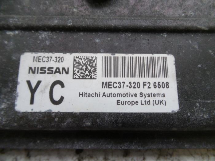 Ordenador de gestión de motor de un Nissan Micra (K12) 1.2 16V 2006