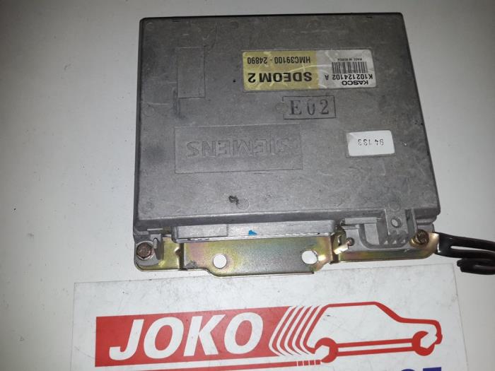 Used Engine management computer Hyundai Lantra/Elantra II 1.5i GL,GLS 8V Price on request offered by Autodemontage Joko B.V.