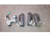 Set of cylinder locks (complete) from a Volkswagen Transporter T4, 1990 / 2003 2.4 D, CHP, Diesel, 2.370cc, 57kW (77pk), FWD, AAB, 1990-09 / 1998-04, 70 1992