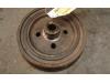 Crankshaft pulley from a Ford Transit Connect, 2002 / 2013 1.8 TDCi 90 DPF, Delivery, Diesel, 1.753cc, 66kW (90pk), FWD, P9PB, 2008-06 / 2013-12 2009