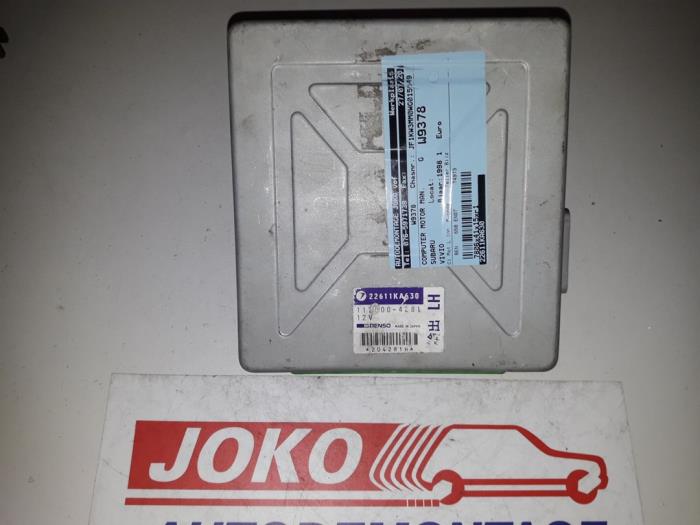 Used Engine management computer Subaru Vivio (KK/KW3) 0.7 GLi,GLi ECVT Price on request offered by Autodemontage Joko B.V.