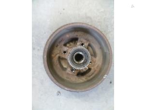 Used Rear brake drum Opel Agila (A) 1.2 16V Twin Port Price on request offered by Autodemontage Joko B.V.