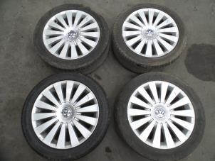 Used Set of sports wheels Volkswagen Passat (3C2) 2.0 TDI 16V 140 Price on request offered by Autodemontage Joko B.V.