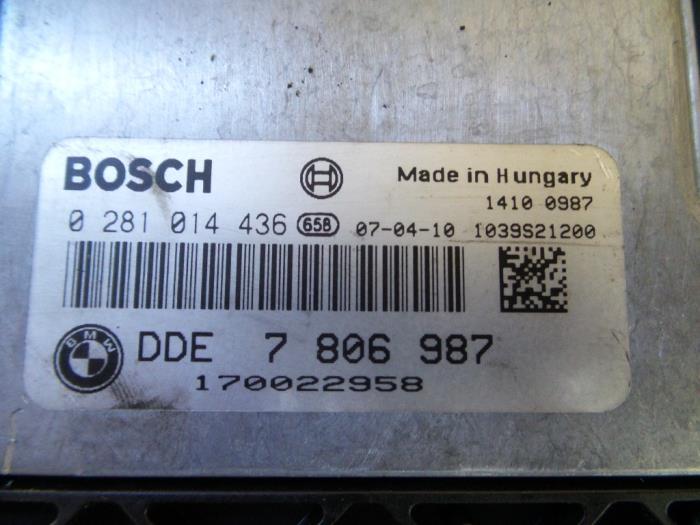 Ordenador de gestión de motor de un BMW 3 serie (E90) 325d 24V 2007