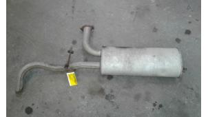 Used Exhaust rear silencer Renault Master II (JD) 2.5 D Price on request offered by Autodemontage Joko B.V.
