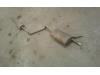 Exhaust central + rear silencer from a Renault Kangoo (KC), 1997 / 2008 1.4, MPV, Petrol, 1.390cc, 55kW (75pk), FWD, K7J700; K7J701, 2000-06 / 2003-03, KC0B; KC0M 2002