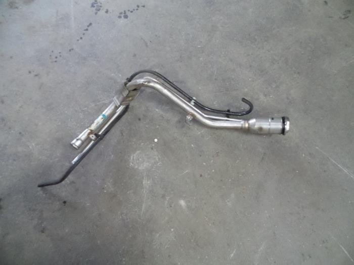Fuel tank filler pipe from a Ford Focus 3 1.6 Ti-VCT 16V 125 2014