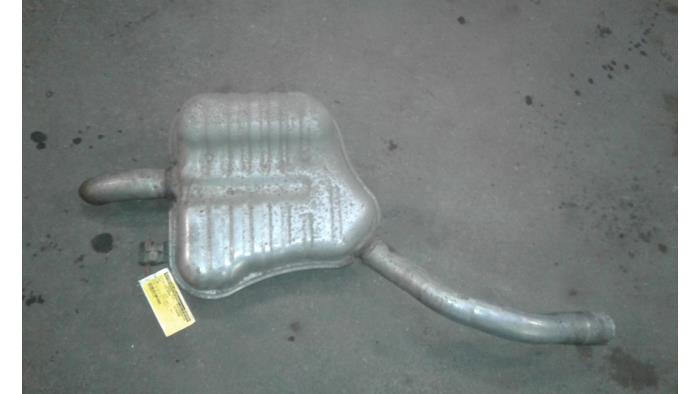 Exhaust rear silencer from a Ford S-Max (GBW) 2.0 TDCi 16V 140 2010