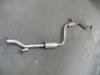 Exhaust middle silencer from a Mitsubishi Carisma, 1995 / 2006 1.6i 16V, Saloon, 4-dr, Petrol, 1.597cc, 73kW (99pk), FWD, 4G92, 1997-05 / 2006-06 1998