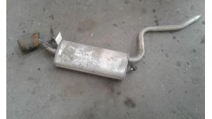Used Exhaust rear silencer Fiat Cinquecento 1.1i Sporting Price on request offered by Autodemontage Joko B.V.