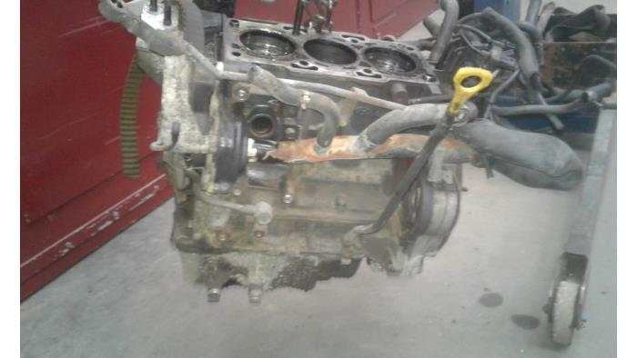 Engine crankcase from a Hyundai Matrix 1.5 CRDi 16V 2003