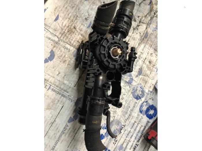 Thermostat housing from a Citroen C4 Cactus 2015