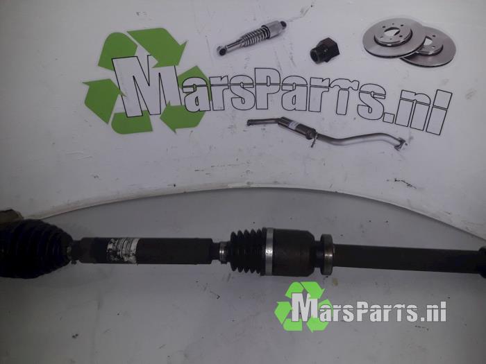 Front drive shafts, right with gearbox code JR5014 stock