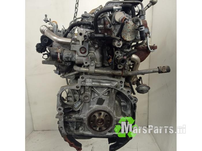 Engine from a Toyota Corolla Verso (R10/11) 2.2 D-4D 16V 2007