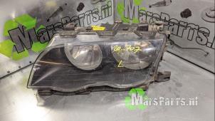 Used Headlight, left BMW 3 serie (E46/4) 320d 16V Price € 25,00 Margin scheme offered by Autodemontagebedrijf De Mars