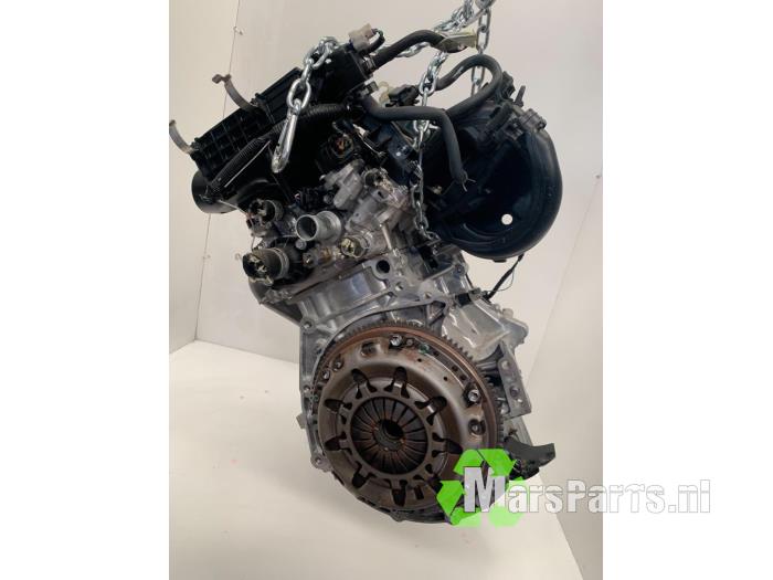 Motor van een Peugeot 108 1.0 12V VVT-i 2018