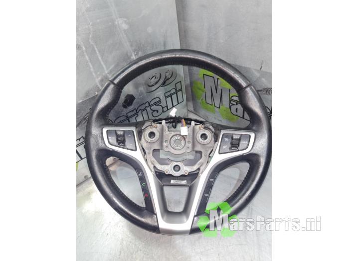 Steering wheel from a Hyundai i40 CW (VFC) 1.7 CRDi 16V 2012
