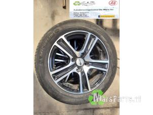 Used Sport rims set + tires Peugeot 208 I (CA/CC/CK/CL) 1.0 Vti 12V PureTech Price on request offered by Autodemontagebedrijf De Mars