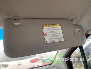 Used Sun visor Chevrolet Spark (M300) 1.0 16V Price € 25,00 Margin scheme offered by Autodemontagebedrijf De Mars