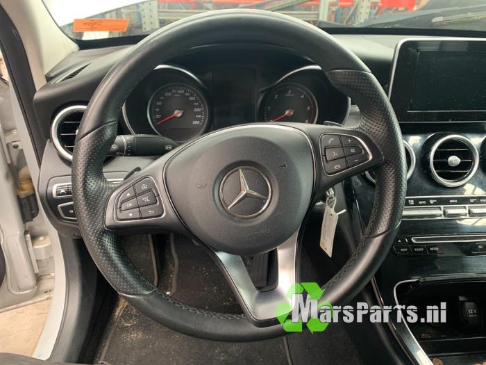 Airbag set + dashboard from a Mercedes-Benz C (W205) C-200 1.6 CDI BlueTEC, C-200 d 16V 2015