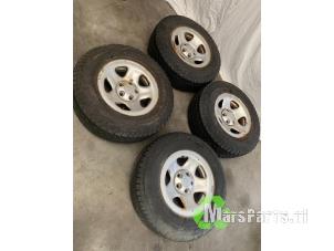 Used Set of wheels + winter tyres Jeep Grand Cherokee (ZJ) 5.2i V8 Price on request offered by Autodemontagebedrijf De Mars