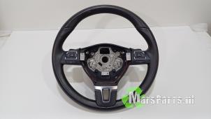 Used Steering wheel Volkswagen Golf VI (5K1) 1.4 TSI 122 16V Price € 100,00 Margin scheme offered by Autodemontagebedrijf De Mars