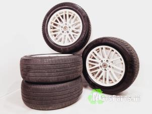 Used Set of sports wheels + winter tyres BMW 7 serie (E65/E66/E67) 730d 24V Price on request offered by Autodemontagebedrijf De Mars