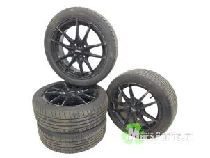 Used Set of wheels + tyres Toyota Aygo (B10) 1.0 12V VVT-i Price € 200,00 Margin scheme offered by Autodemontagebedrijf De Mars