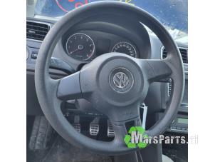 Used Steering wheel Volkswagen Polo V (6R) 1.2 12V BlueMotion Technology Price € 50,00 Margin scheme offered by Autodemontagebedrijf De Mars