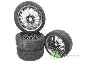 Used Sport rims set + tires BMW 5 serie (E60) 520d 16V Price € 500,00 Margin scheme offered by Autodemontagebedrijf De Mars