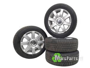 Used Set of wheels + winter tyres Volkswagen Golf V (1K1) 1.4 16V Price € 225,00 Margin scheme offered by Autodemontagebedrijf De Mars