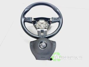 Used Steering wheel Volkswagen Passat (3C2) 3.6 FSI R36 24V 4Motion Price € 150,00 Margin scheme offered by Autodemontagebedrijf De Mars